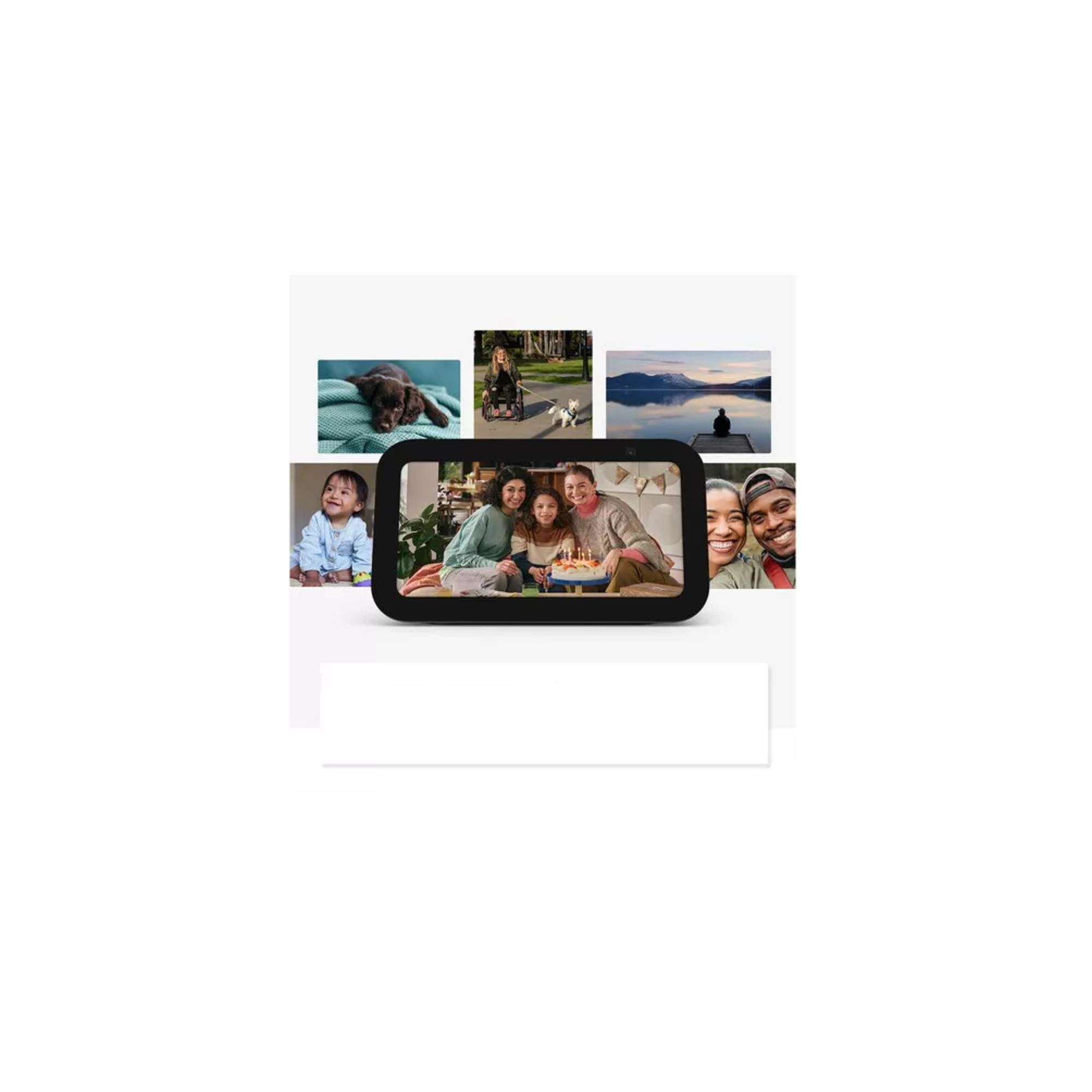 Foto 2 | Alexa Amazon Echo Show 5 3era Generación Cloud Blue Blanco