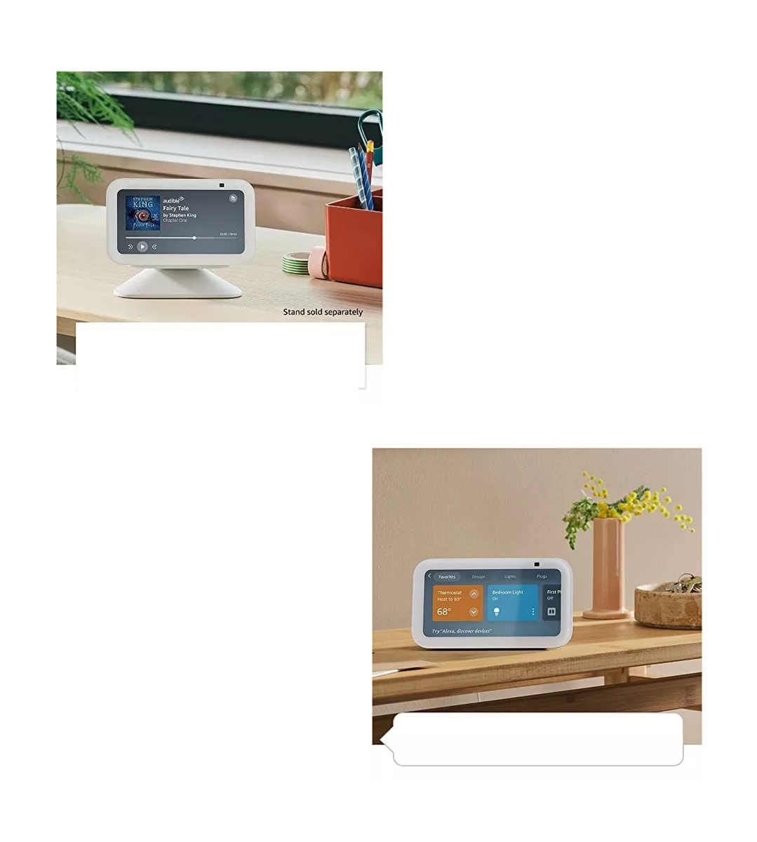 Foto 3 | Alexa Amazon Echo Show 5 3era Generación Cloud Blue Blanco