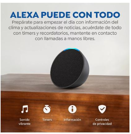 Foto 4 pulgar | Asistente Virtual Alexa Blanco 110v/220v