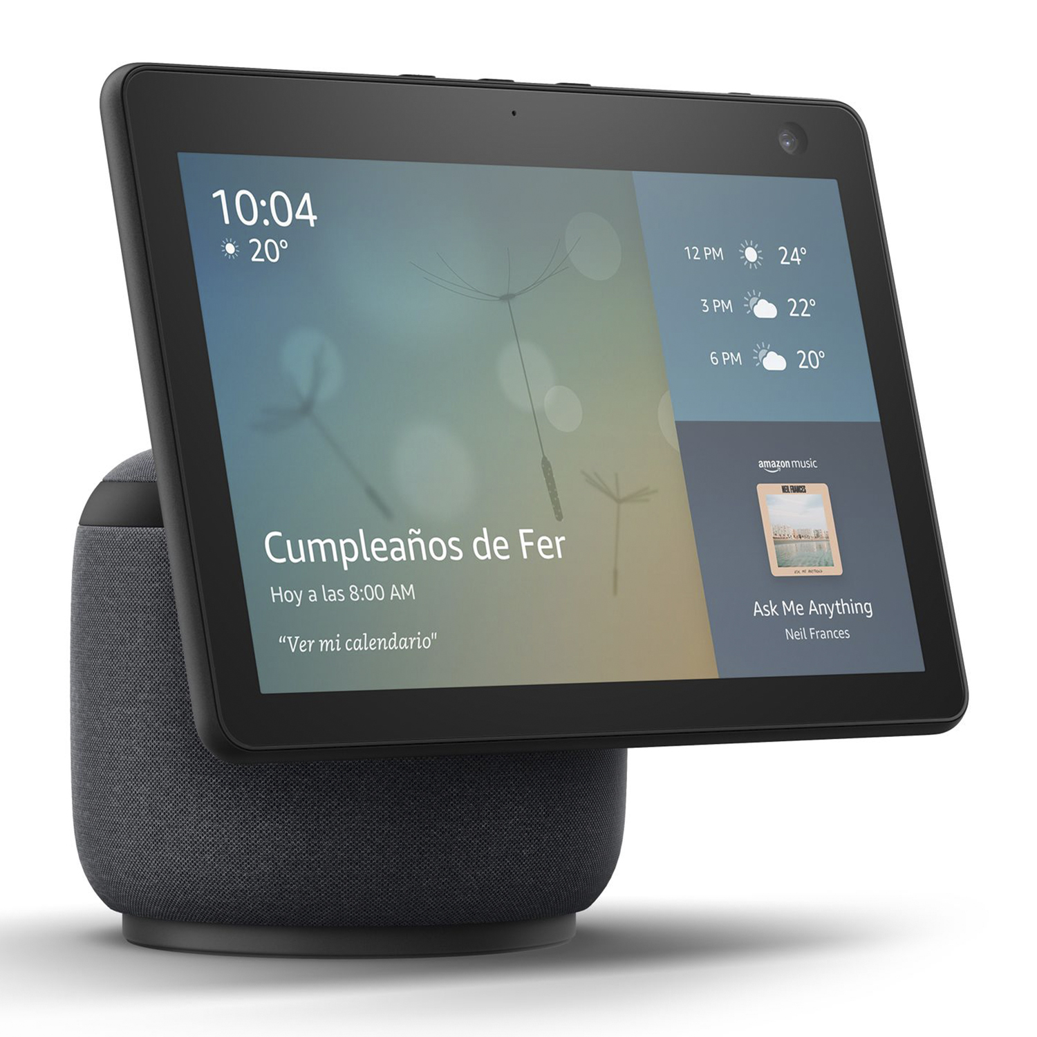 Foto 1 | Amazon Echo Show 10 3ra Gen Negro con Pantalla HD de 10.1 Pulgadas y Cámara de 13 MP