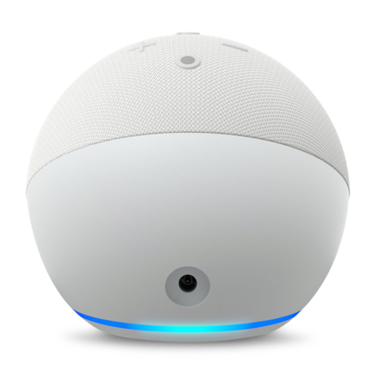 Foto 2 | Bocina Amazon Echo Dot 5ta Gen Con Reloj Blanco