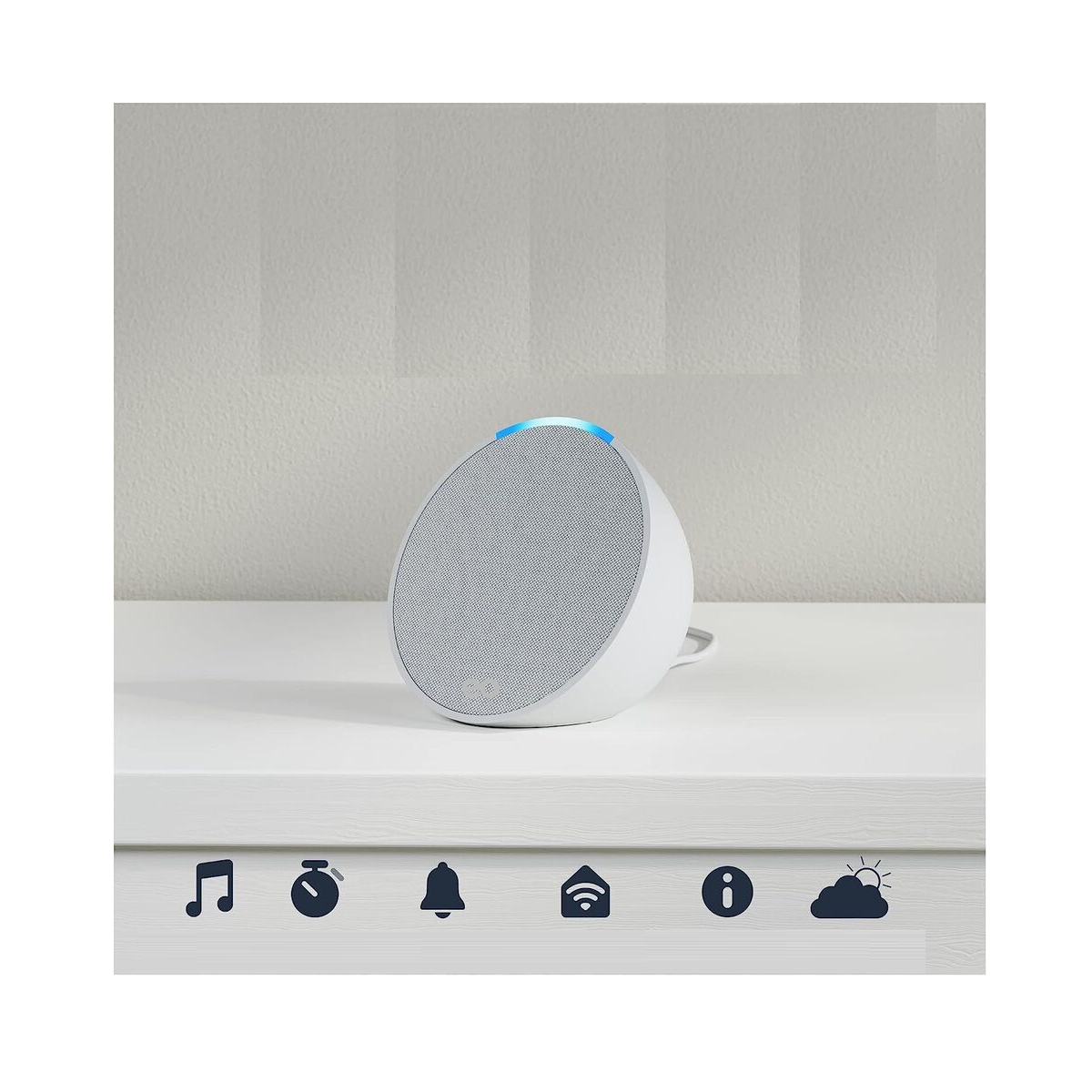 Foto 3 pulgar | Asistente Virtual Eo Safe Imports Esi-8596-1 Blanco