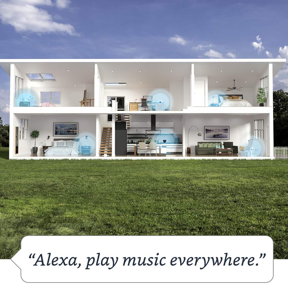 Foto 2 | Amazon Echo 4.a Generación con Alexa - Venta Internacional