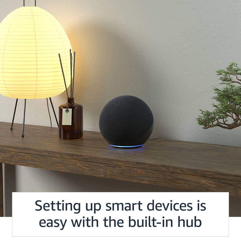 Foto 4 pulgar | Amazon Echo 4.a Generación con Alexa - Venta Internacional
