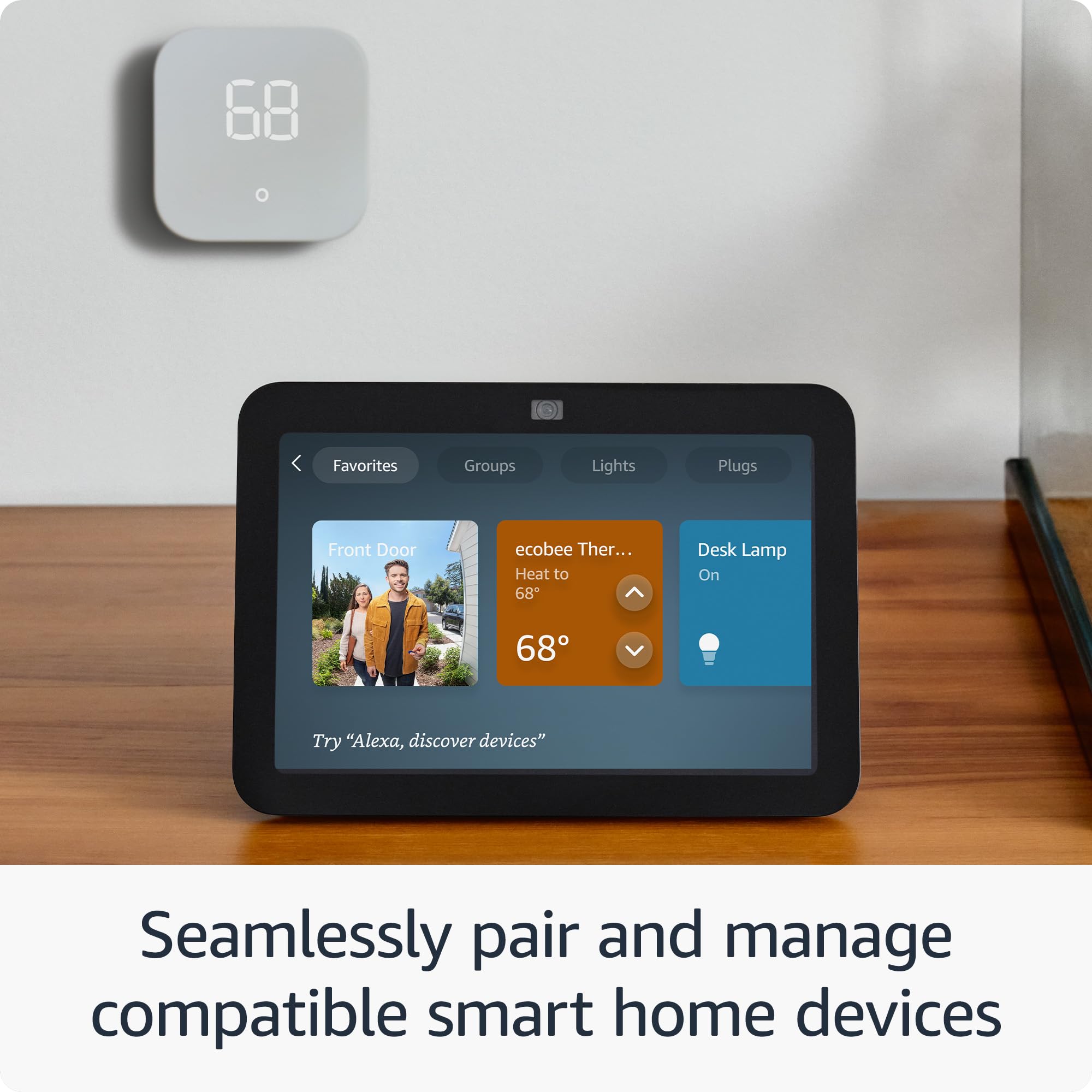 Foto 5 pulgar | Amazon Echo Show 8 con Audio Espacial - Venta Internacional