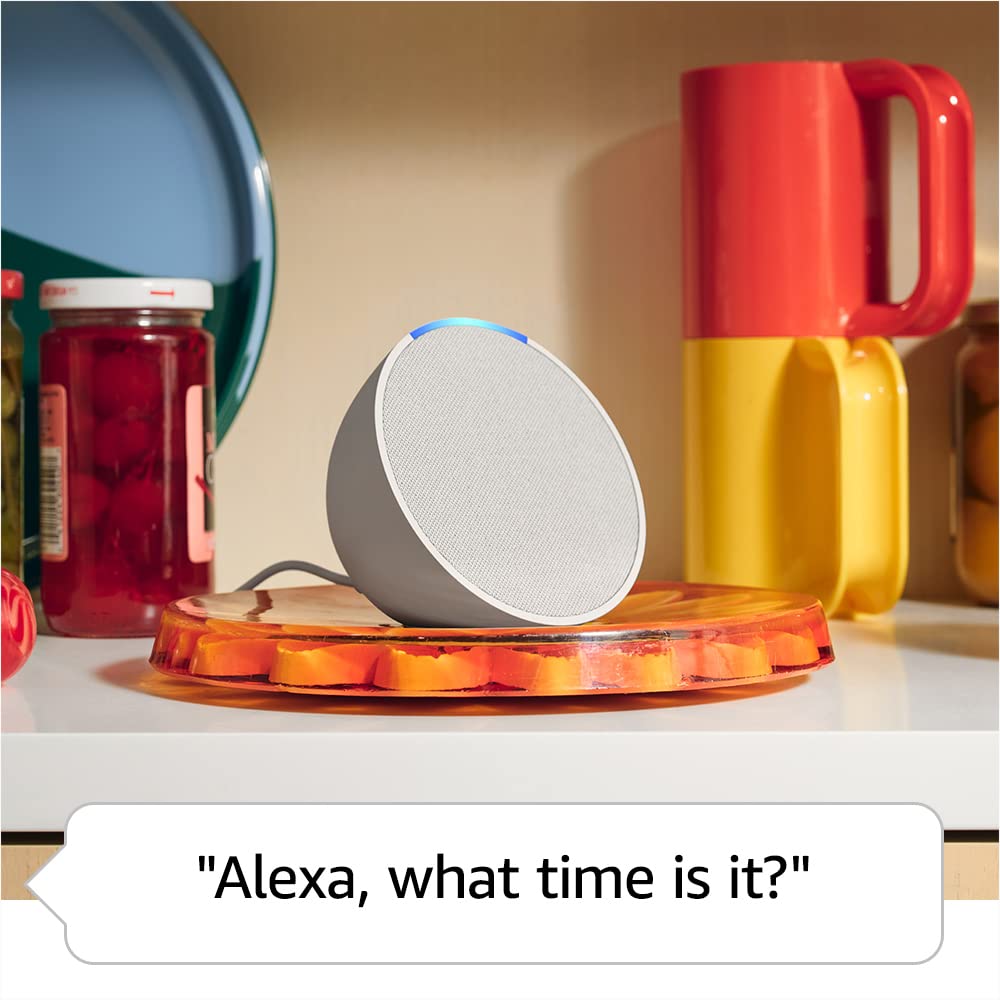 Foto 5 pulgar | Altavoz Inteligente Amazon Echo Pop con Alexa Charcoal - Venta Internacional