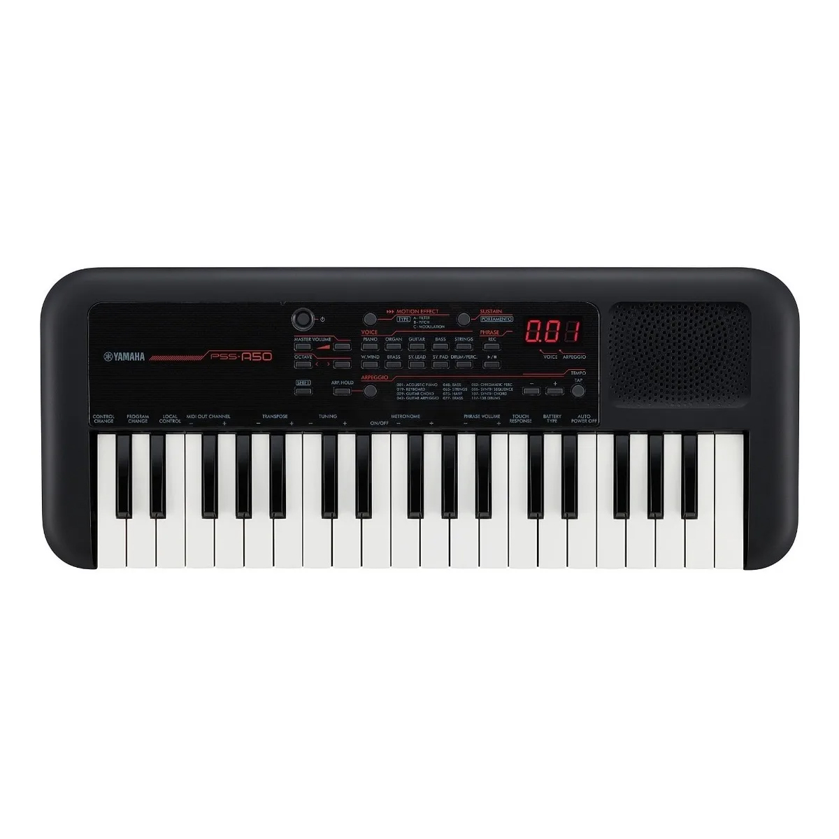 Miniteclado Digital Yamaha Pss-a50 Negro