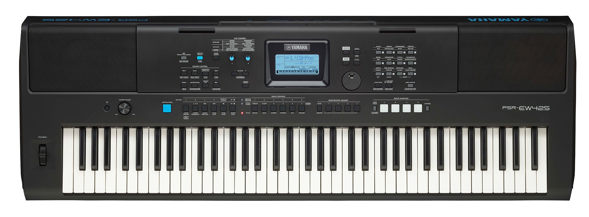 Foto 5 | Teclado Portátil Yamaha de 76 Teclas PSREW425SPA Negro