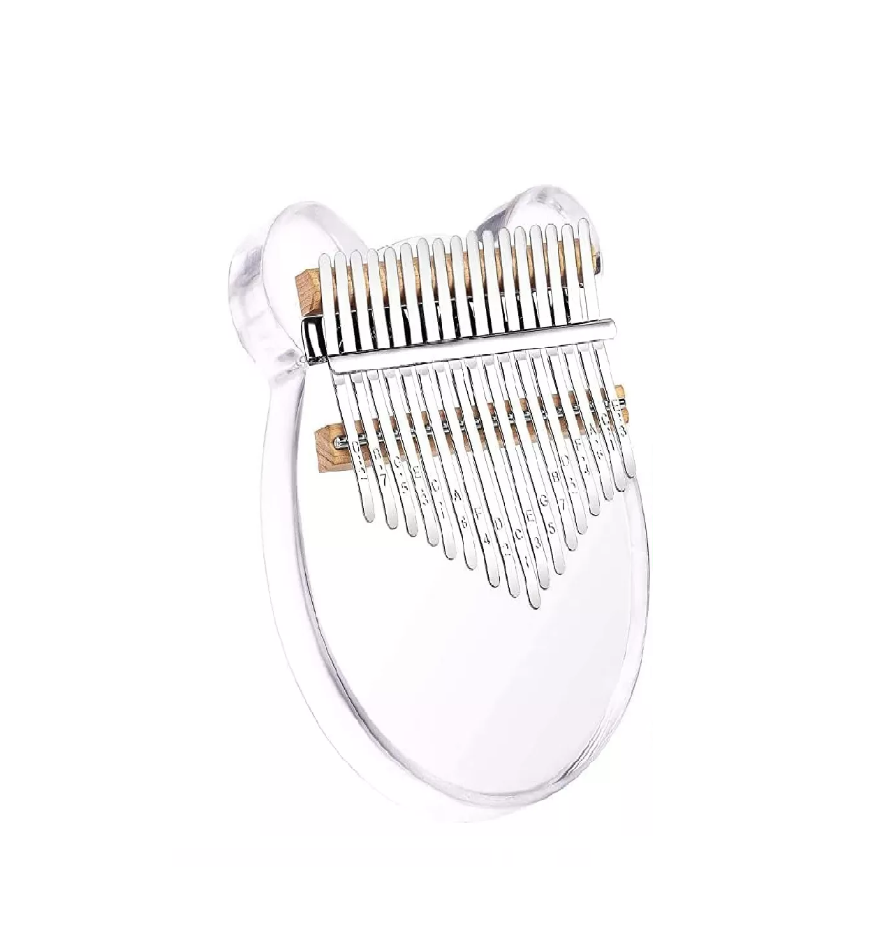 Foto 2 pulgar | 17 Teclas Kalimba Piano de Pulgar Belug Caja Negra