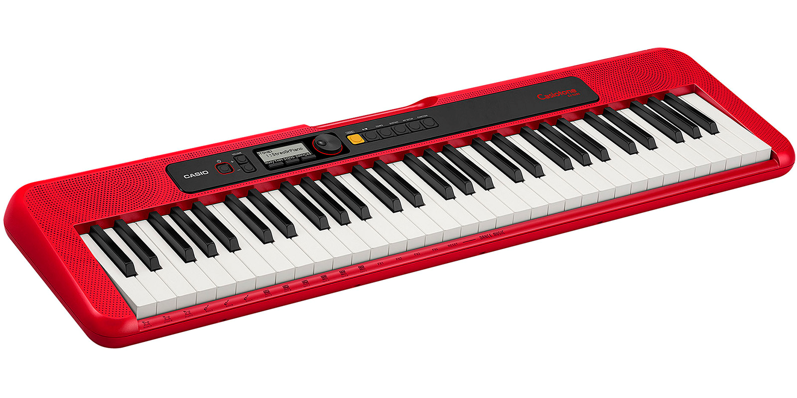 Foto 1 | Teclado Musical Casio Casiotone Ct-s200 61 Teclas Rojo