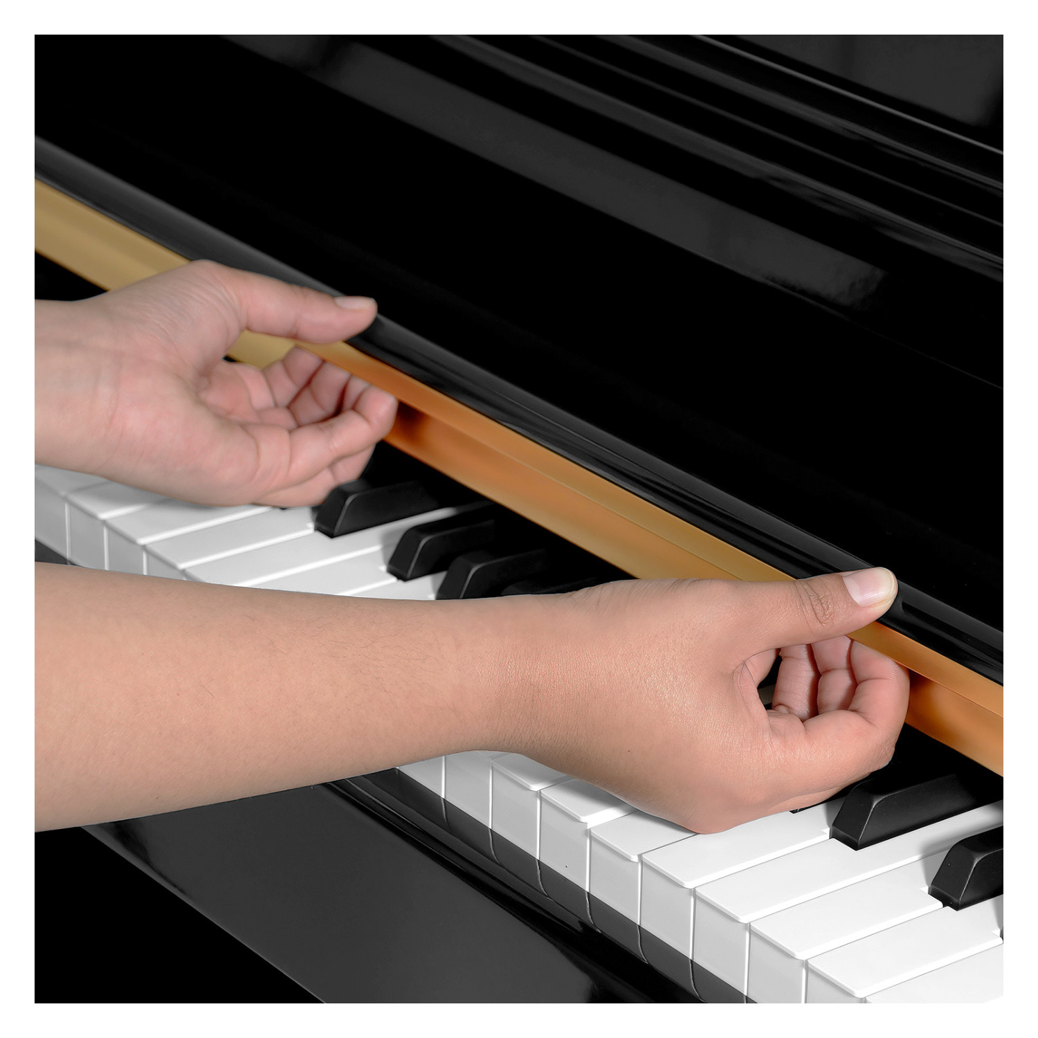 Foto 8 pulgar | Piano Teclado Electrico 88 Teclas Digital 15v 3a 900 Ritmos Audiotek
