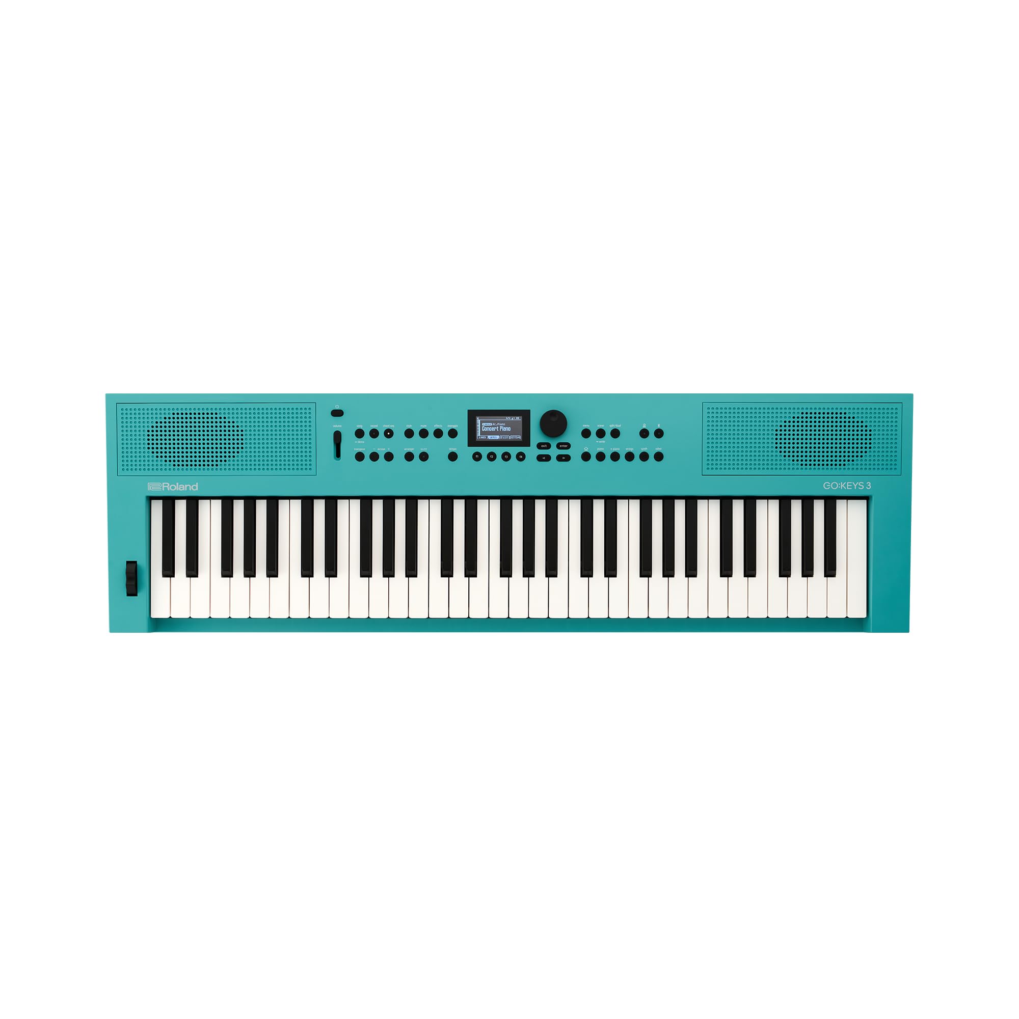 Teclado De Creación Musical Roland Go:keys 3 61 Notas Turquesa - Venta Internacional.
