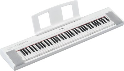 Foto 1 | Piano Digital Yamaha Piaggero Np35wh 76 Teclas Blanco - Venta Internacional.