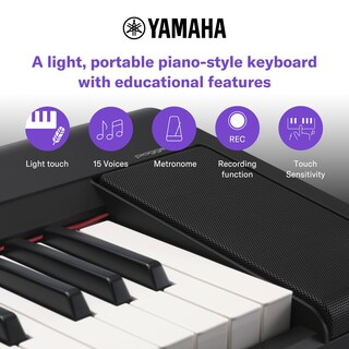 Foto 2 | Piano Digital Yamaha Piaggero Np35wh 76 Teclas Blanco - Venta Internacional.