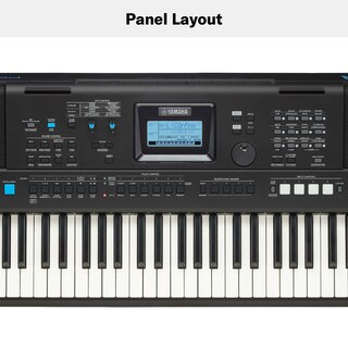 Foto 3 | Teclado Yamaha Psre473 De 61 Teclas Sensible Al Tacto Con Adaptador - Venta Internacional.