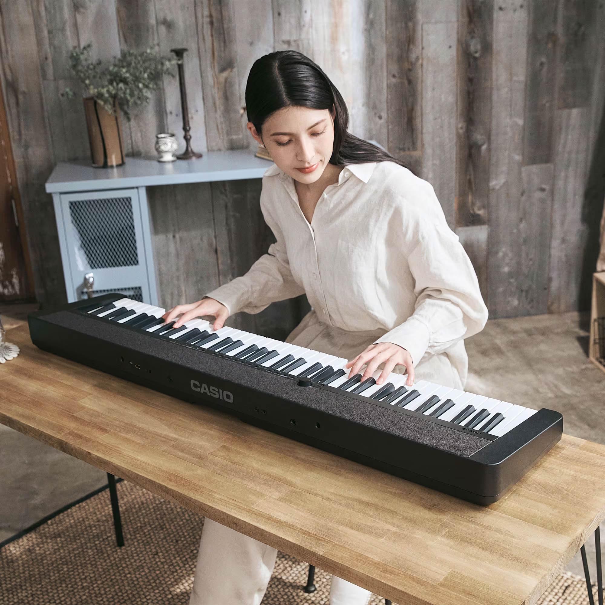 Foto 5 | Teclado Portátil Casio Casiotone Ct-s1 De 76 Teclas Negro - Venta Internacional.