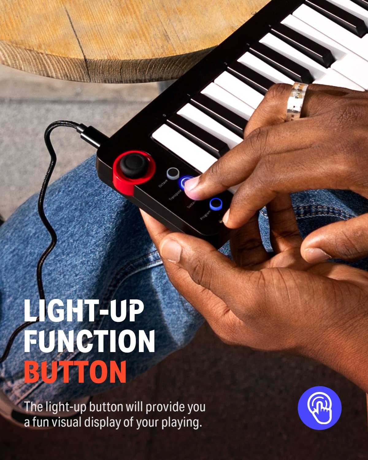 Foto 3 pulgar | Controlador De Teclado Midi Donner N-25 De 25 Teclas Para Principiantes - Venta Internacional.