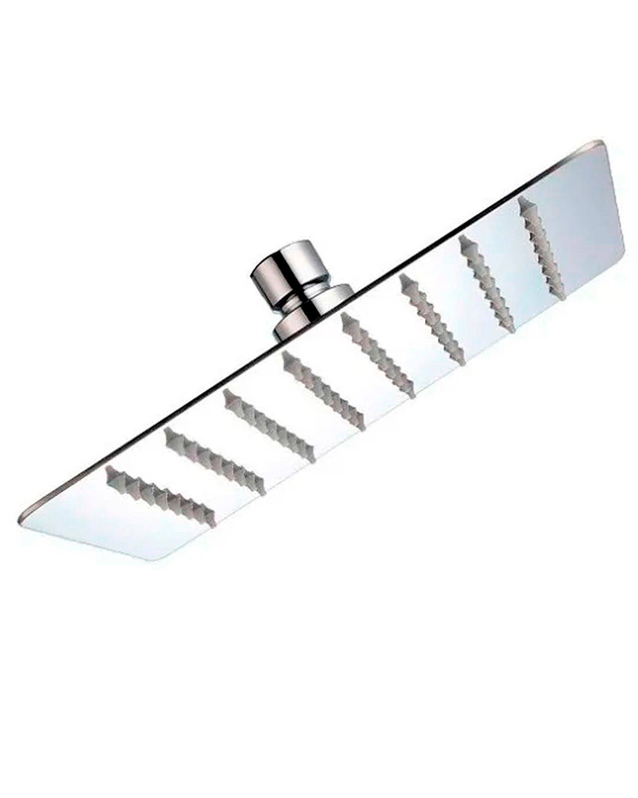 Foto 1 | Regadera Cuadrada 25cm Cromada Espejo Baja Y Alta Presión Rubinett color Plata