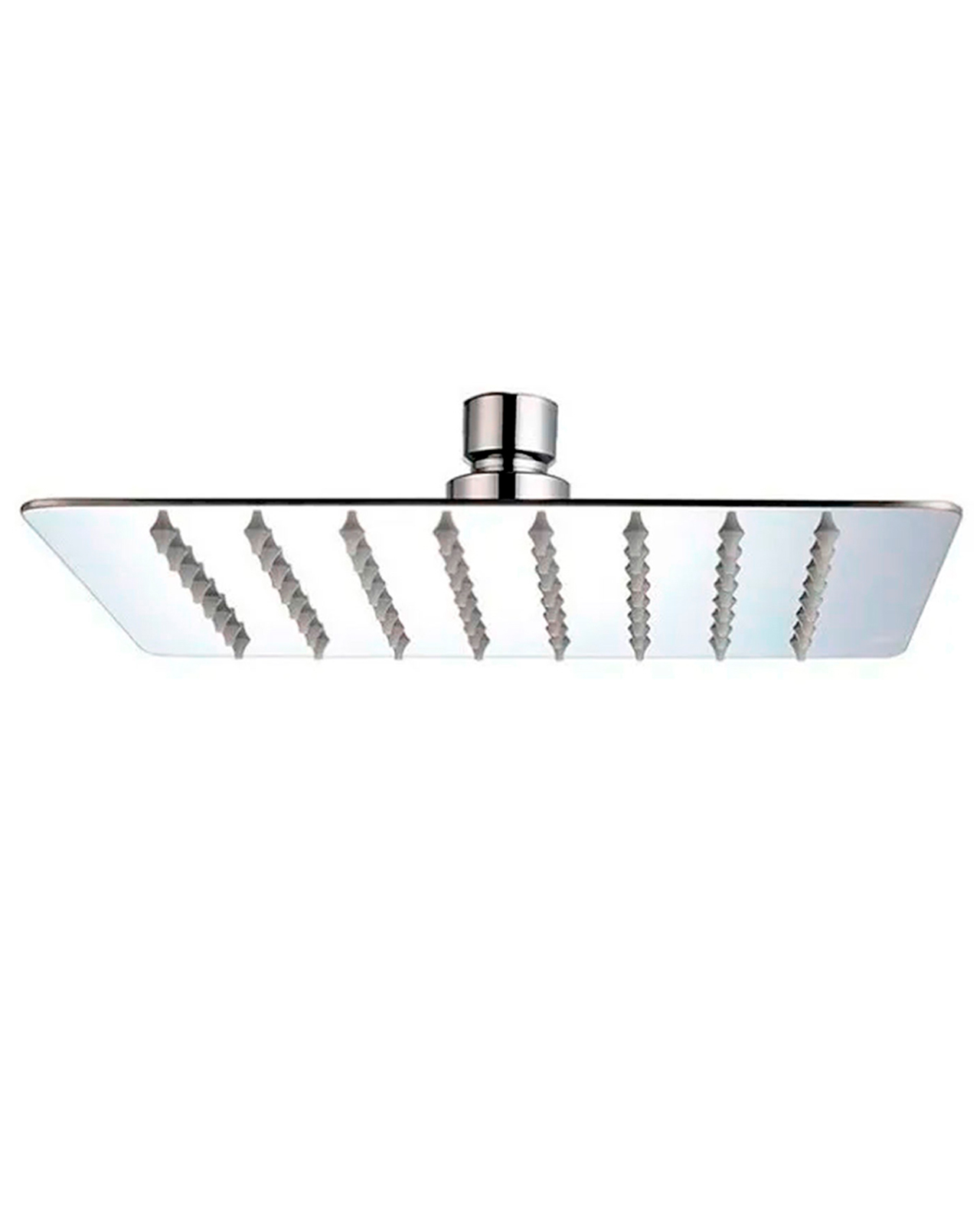 Foto 3 pulgar | Regadera Cuadrada 25cm Cromada Espejo Baja Y Alta Presión Rubinett color Plata
