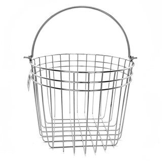 Foto 2 | Wire Round Basket Chrome 8''