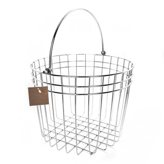 Foto 3 | Wire Round Basket Chrome 8''