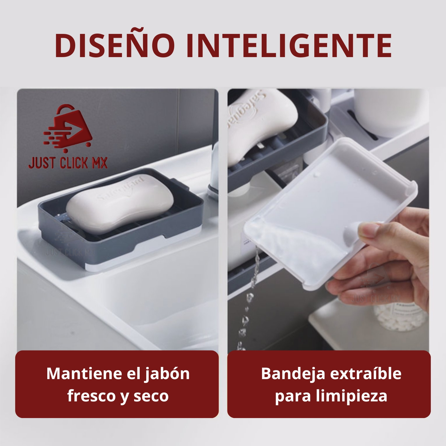Foto 5 pulgar | Jabonera Giratoria para Baño