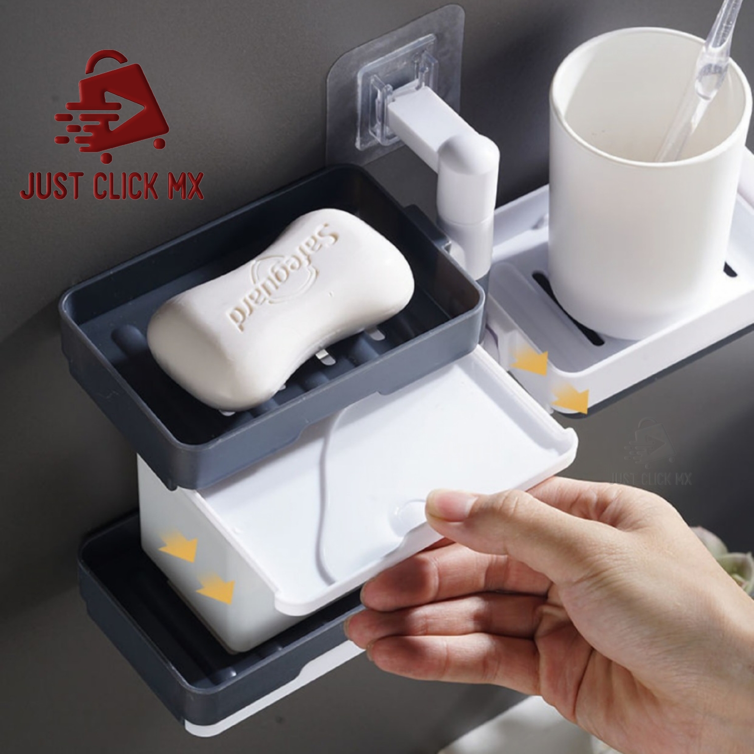 Foto 6 pulgar | Jabonera Giratoria para Baño