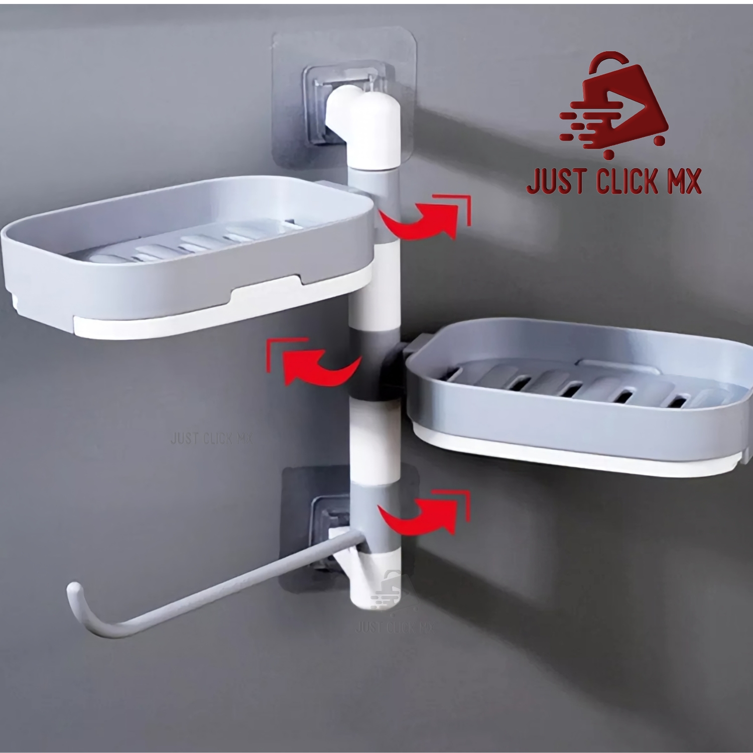 Foto 7 pulgar | Jabonera Giratoria para Baño