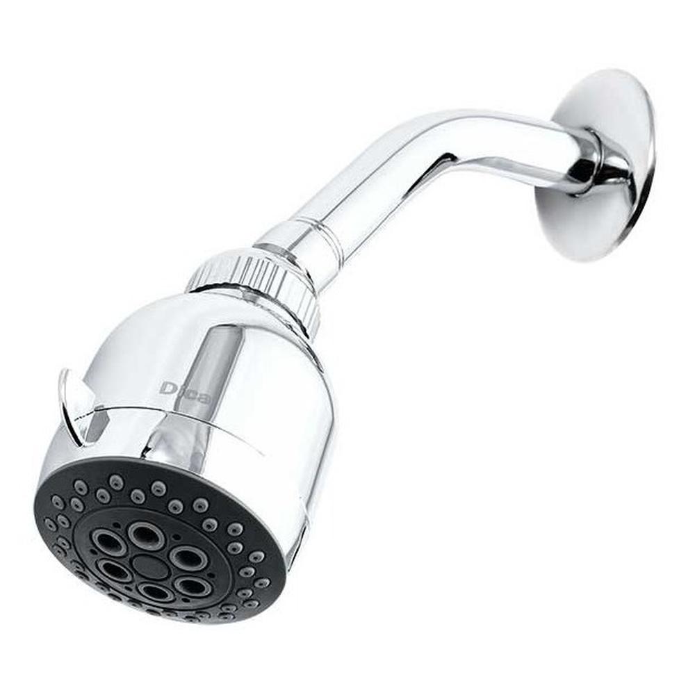 Regadera 3 Funciones Con Brazo Y Chapetón Dica 4508b Cromo