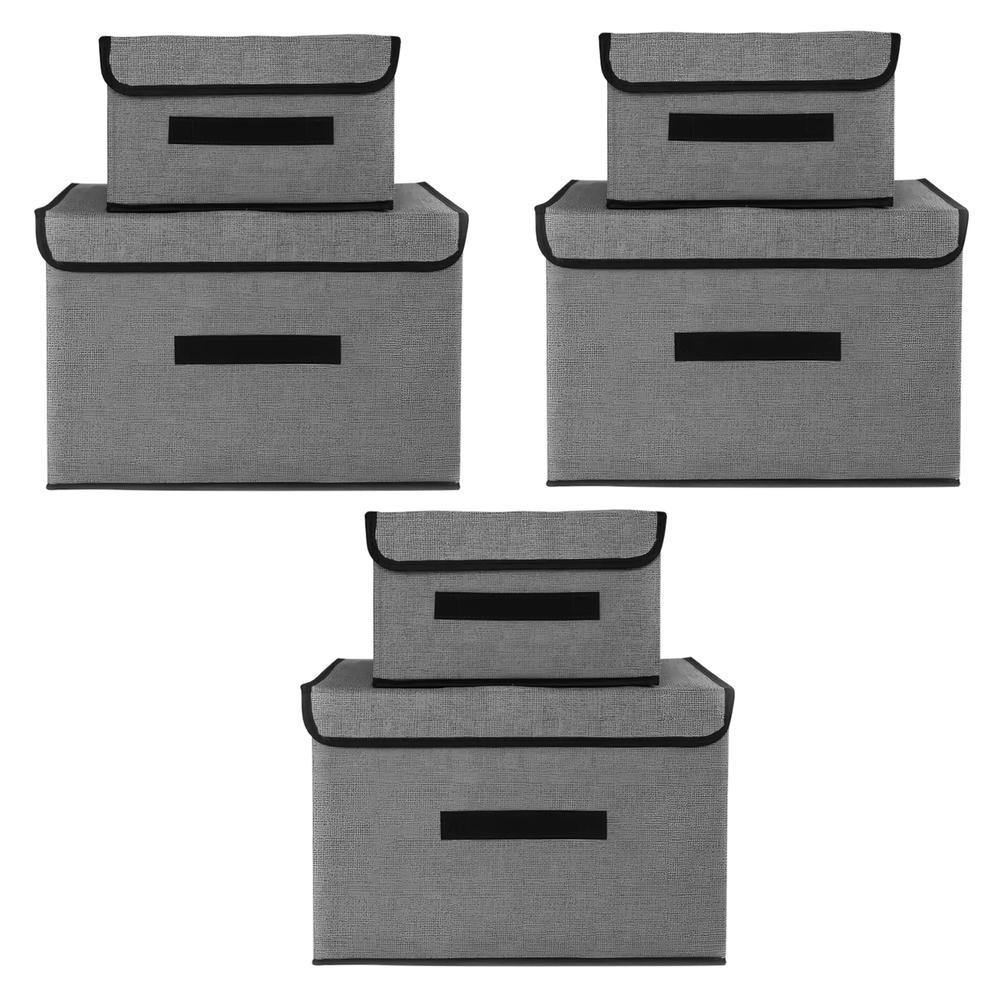 Foto 2 pulgar | Cajas Organizadoras con Tapa Okaeri 6 Piezas