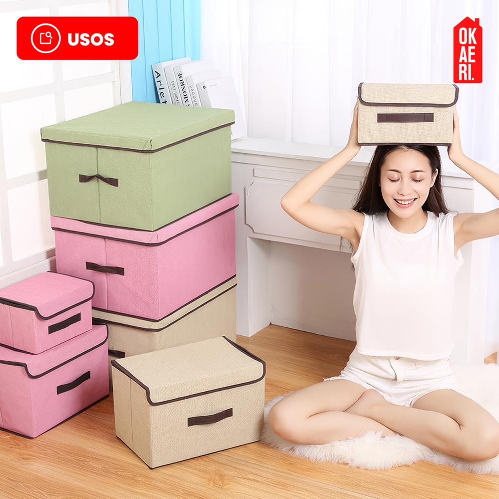 Foto 9 pulgar | Cajas Organizadoras con Tapa Okaeri 6 Piezas