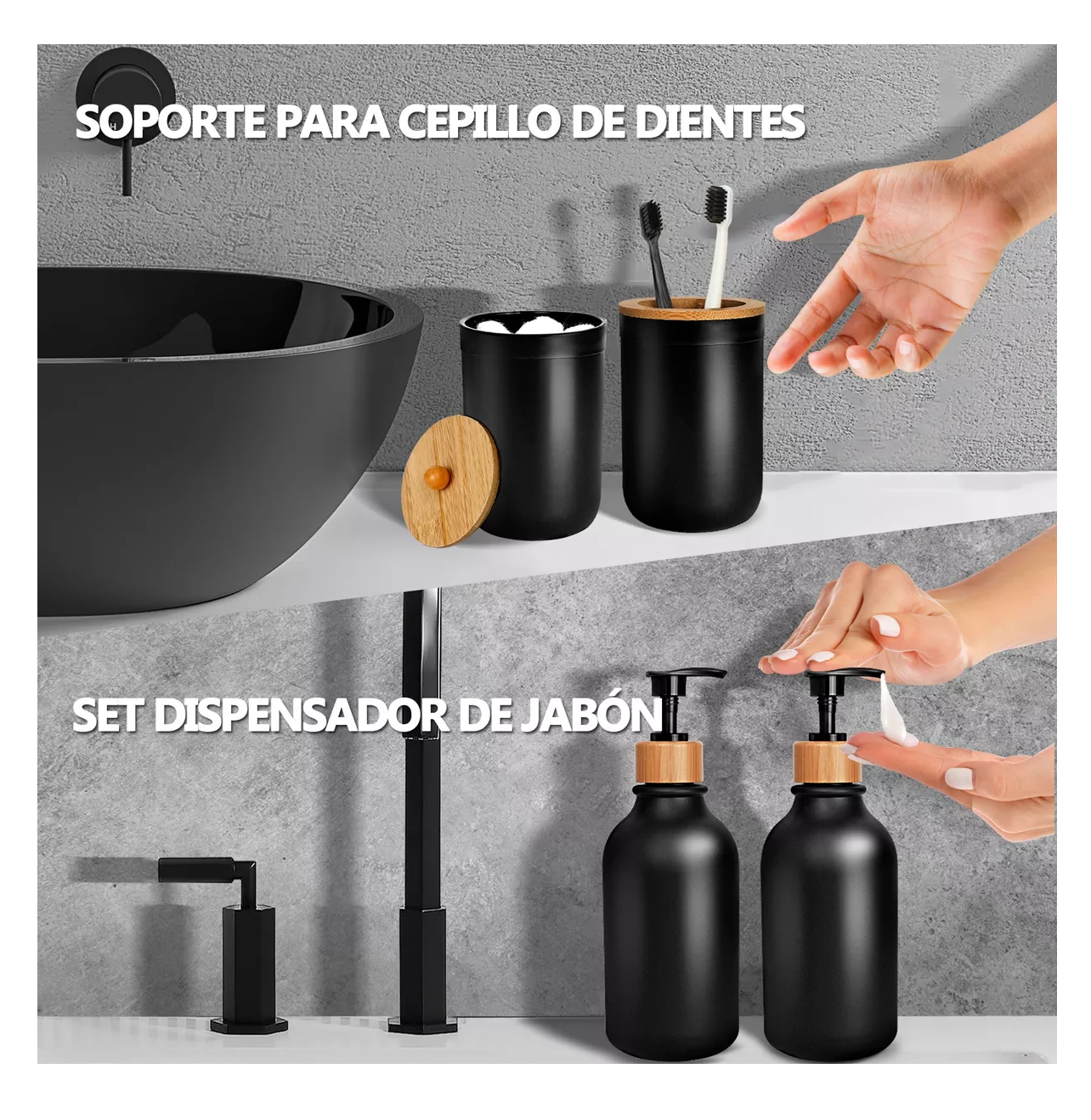 Foto 5 pulgar | Set de Accesorios para Baño Belug 5 Piezas