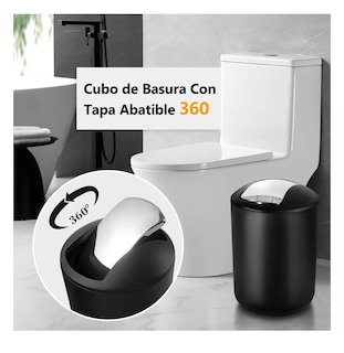 Foto 5 | Set de Baño de Plástico 8 Piezas