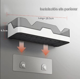 Foto 2 | Xtellar Set De 2 Organizador De Baño Y Regadera