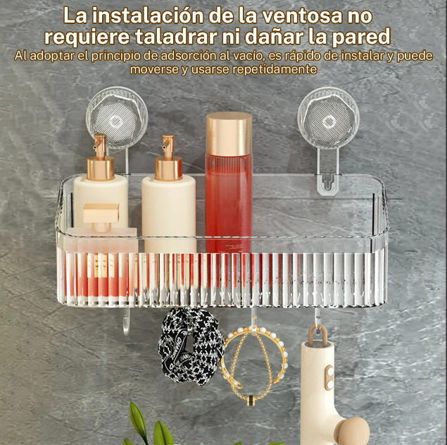 Foto 3 pulgar | Organizador de Regadera Xtellar Plástico