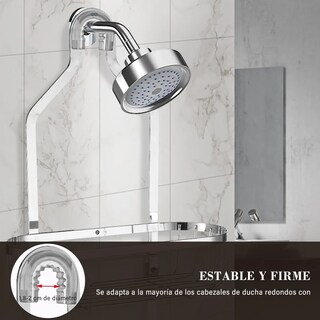 Foto 2 | Estantes Organizador Ducha Y Jaboneras Eo Safe Imports Esi-18907 Plata