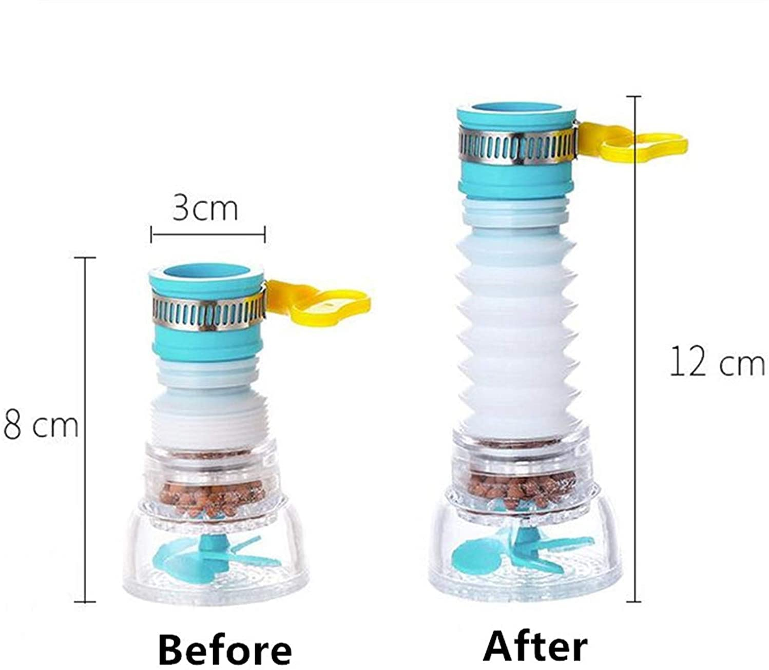 Foto 4 pulgar | Adaptador De Filtro, Difusor, Boquilla, Aireador, Grifo, Rotación De 360° - Venta Internacional.