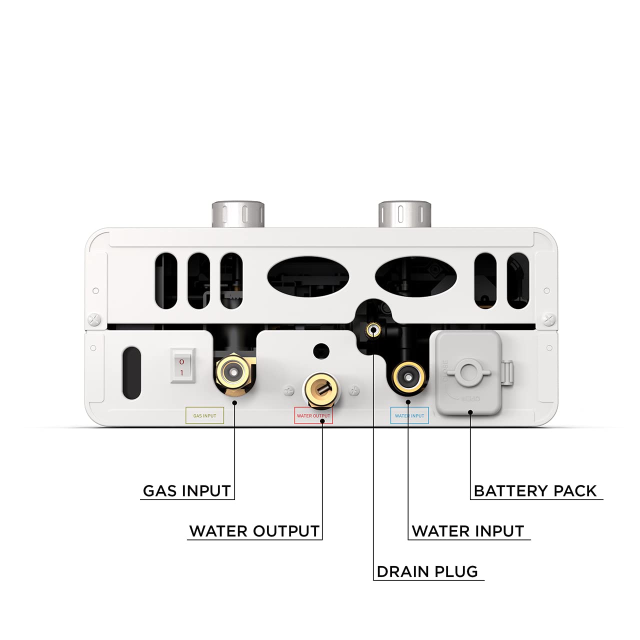 Foto 4 pulgar | Calentador De Agua Portátil Sin Tanque Eccotemp Luxé El5 1.5l/min - Venta Internacional.