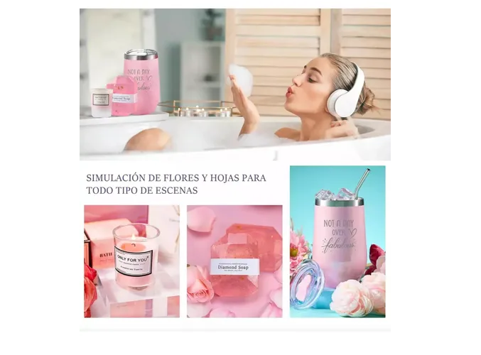 Foto 5 pulgar | Regalos Xtellar De Cumpleaños Para Mujeres, Cesta De Regalo Relajant