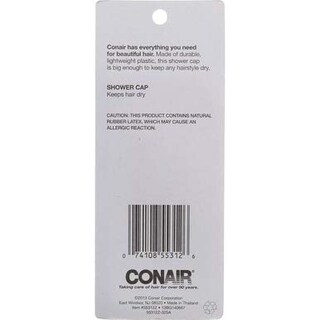 Foto 7 | Gorro De Ducha Conair, Tamaño Grande, Varios Colores, 125 Ml - Venta Internacional.