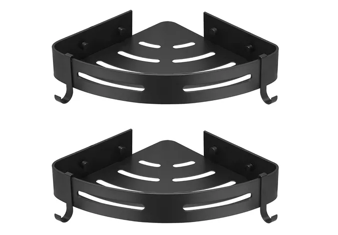 Juego De 2 Estantes De Baño Xtellar Esquineros Multipropósito Para Cocina Y Regadera