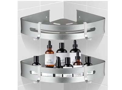Foto 4 | Estante Baño Xtellar Premium, Espacio Optimizado, Juego De 2 Piezas Con Diseño Esquinero Para Cocina Y Regadera