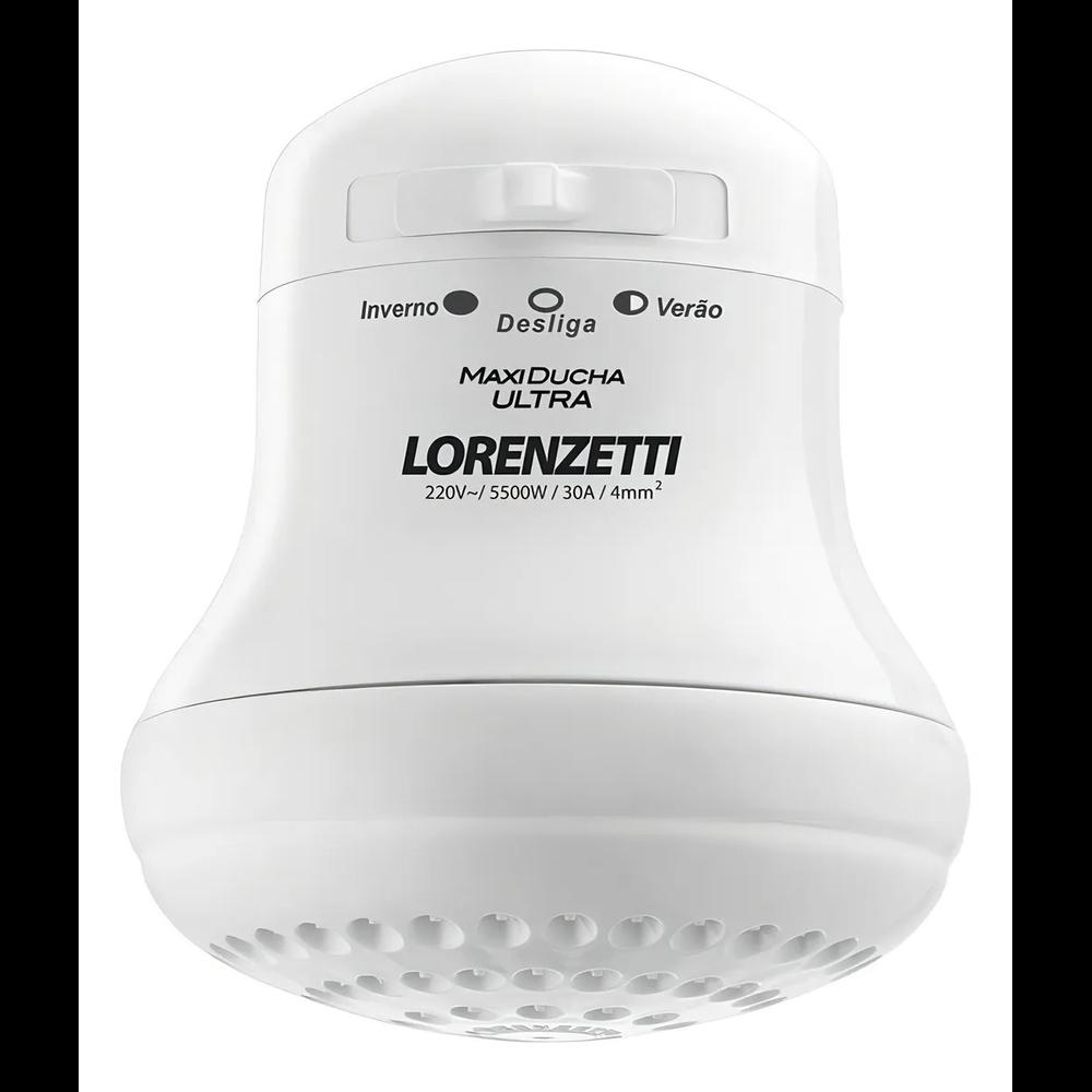 Regadera Eléctrica De Pared Lorenzetti Maxi Ducha Ultra
