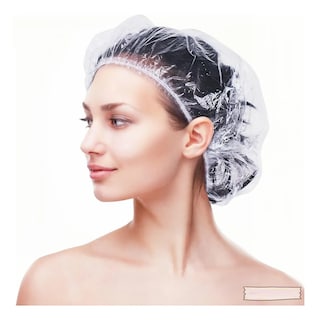 Foto 2 | Set 100 Gorros De Ducha Desechables Extra Impermeables Para Baño Eo Safe Imports Esi-20292 Transparente