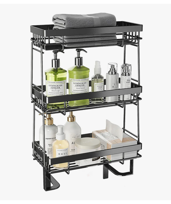 Estante Organizador Para Baño Sobre El Inodoro De 3 Niveles