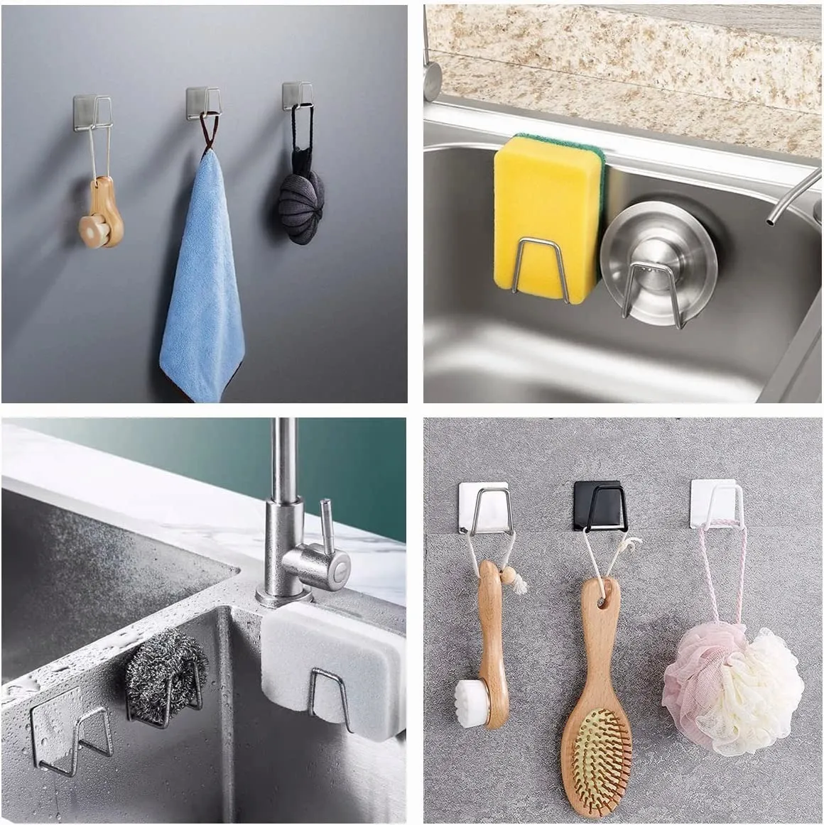 Foto 4 pulgar | Juego de Accesorios de Baño Malubero color Negro 16 PZS