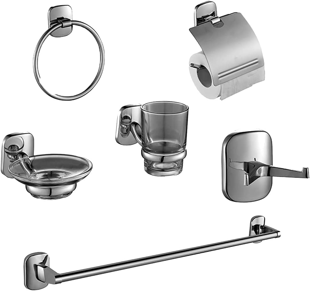 Foto 3 pulgar | Accesorios para Baño Regadera Cuello Regadera Mezcladora de Regadera Resumidero Llave Lavabo Contra Can y Juego de ACC