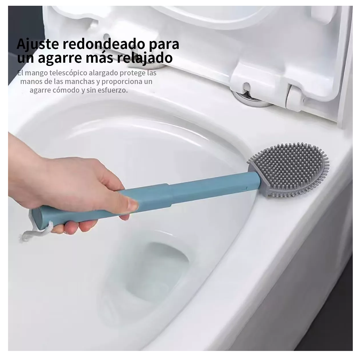 Foto 5 pulgar | Escobillas Para Inodoro Cepillo Para Baño Sanitario Wc Color Al Azar