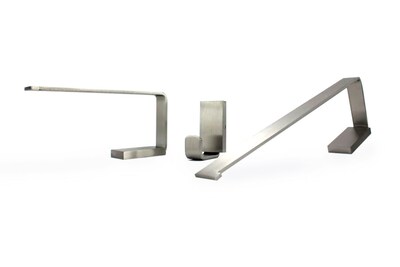 Foto 1 | Juego de Accesorios de Baño Gravita color Plata