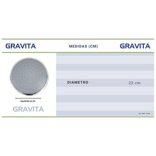 Foto 8 | Cabeza de Regadera Gravita Redonda